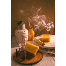 i-Yush Naturals: Handmade, Vegan & Cold-Pressed Hand & Body Soap Bar – Ayurvedic Moisturizing Organic Bar Soap for Face and Every Skin Type – All Natural Soap Bars for Men & Women (Royal Saffron and Rich Sandalwood Pack of 3)