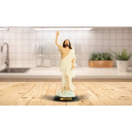 12"H Resurrection of Jesus Holy Figurine Religious ation Home Decor Unique Gift