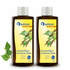 spitzner 2 Fragrances Sauna Infusion Nordic Birch Set of 2 Value Pack with 190 ml Each