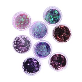 OHPHCALL Dazzling Nail Art Sequins Ultra-Thin Paillette for Manicures Glitter for Women and Girls for Festive Nail Designs