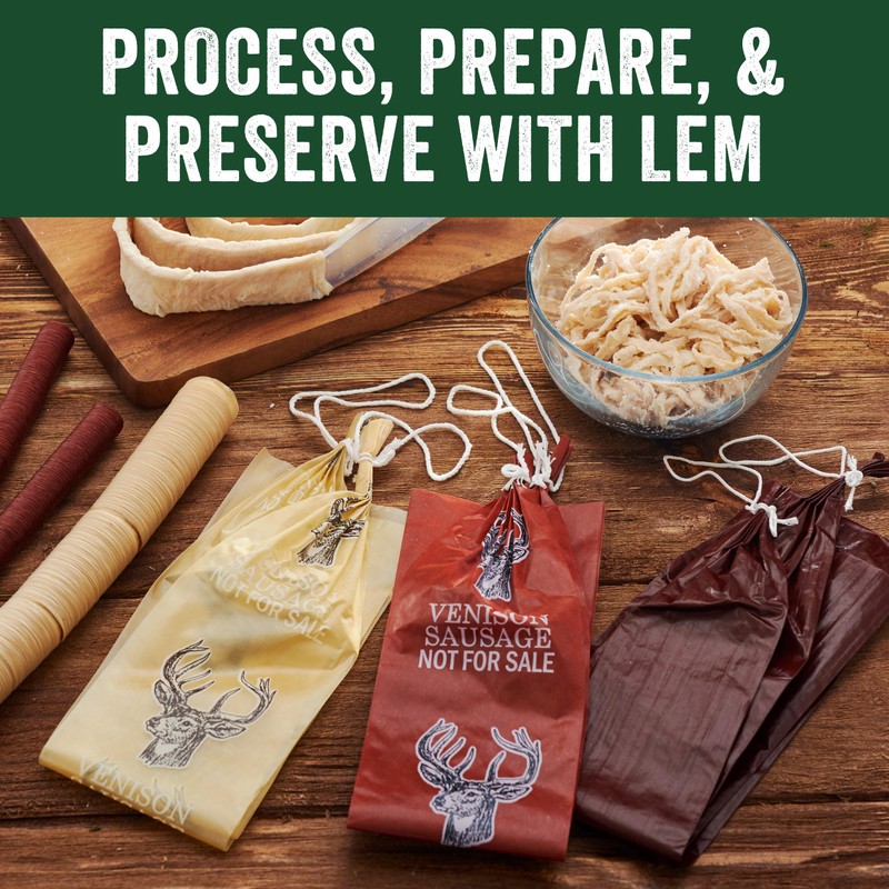 LEM Products Spring-Loaded Hog Ring Pliers, 100 Galvanized Steel Rings,