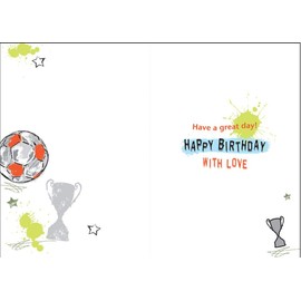 Traditional Birthday Card Great Grandson - 7 x 5 inches - Piccadilly Greetings,White