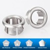 VRSS 6-Claw Bathroom Kitchen Sink Overflow Ring Basin Trim Cover