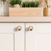 JOY DECOR 25 Pack Champagne Bronze Cabinet Knobs 1-1/6 Inch