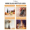 FastRack - 375 ml Clear Hock Liquor Wine Bottles (Pack