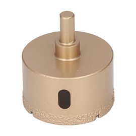 Diamond Hole Saw Carbon Steel Tile Holes Opener Drill Bit for Porcelain Glass Triangular Shank60mm