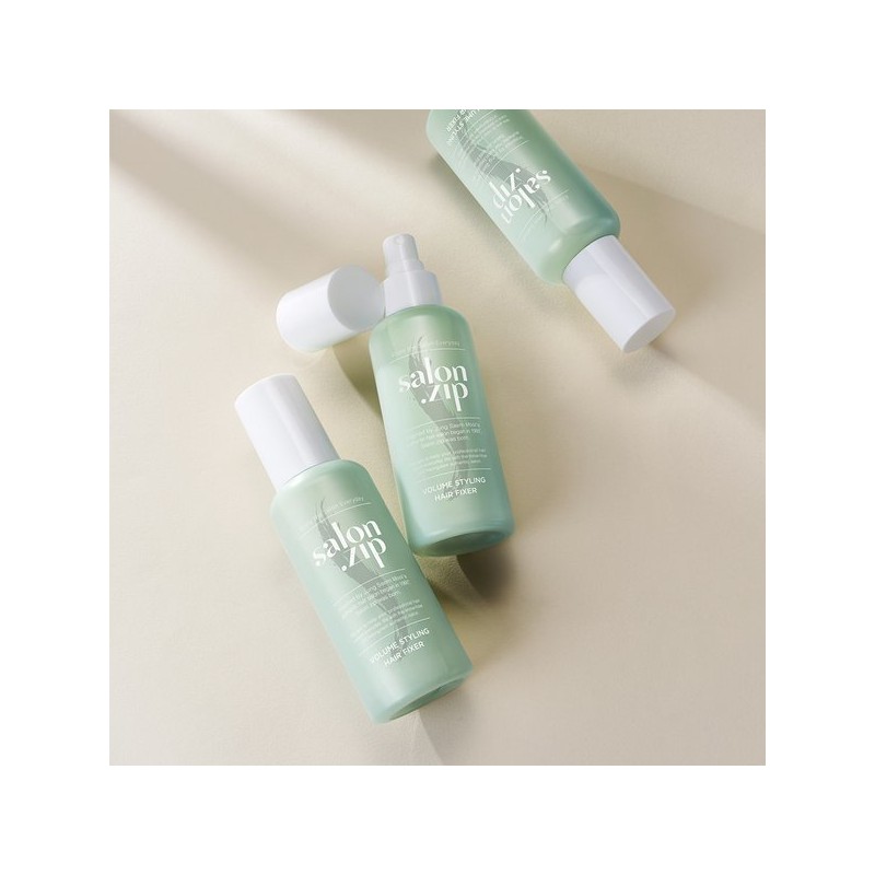 Salon Zip 살롱집 볼륨 스타일링 헤어 픽서 (+ 밀크팩50ml) Salon