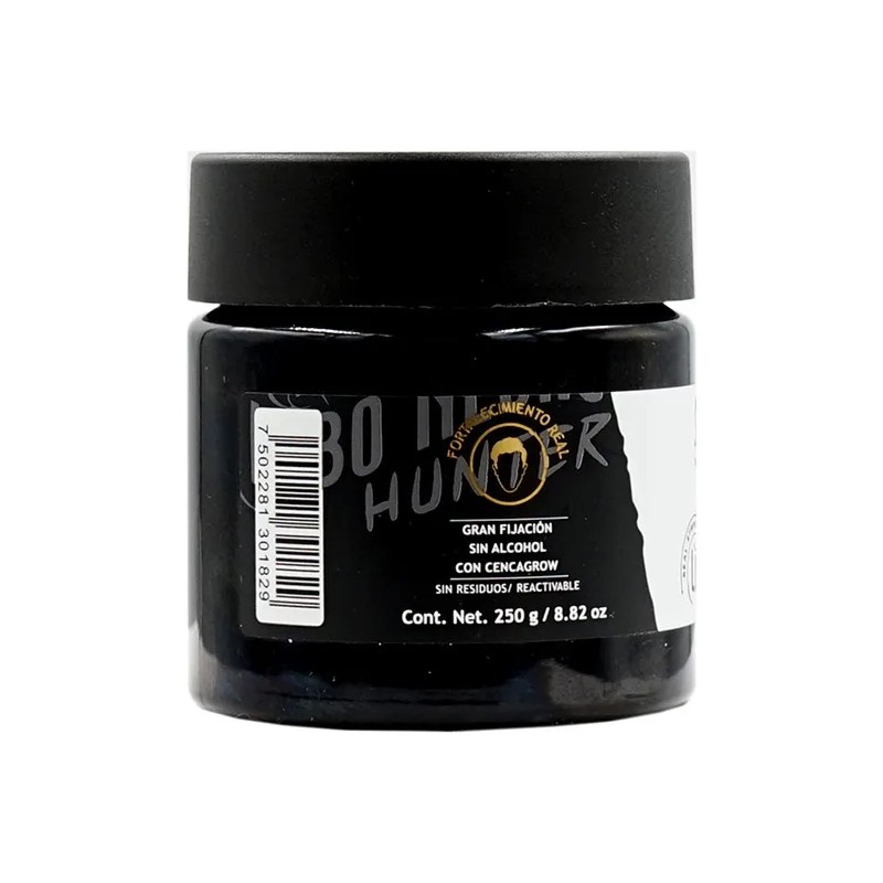 Lobo Negro Hunter Cera Gel Hombre Para Cabello Barba 250g