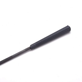 Utoolmart Carbon Steel Needle File, 10-Pieces Mini Steel Needle File Set, 3mm x 140mm Round Files Tools with Plastic Handle, for Metal Glass Stone with Fine Sanding