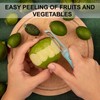 Bahoki Essentials 3 Piece Peeler Set - Stainless Steel Trio
