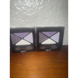 Rimmel Lot Of 2 New Rimmel Glam Eyes Quad Eyeshadow Eye Shadow Dark Signature 017