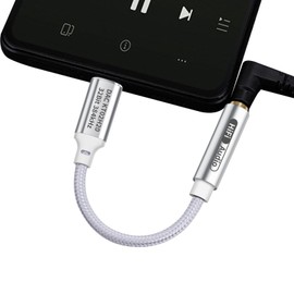 Adapter for Headphones - Headphone Connector Type-C to 3.5mm | Noise Reduction Stereo Adapter, Headphone Adapter for Speakers, Audio Devices