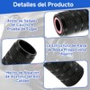 AURAROSE 30Pzs Tapones para Llantas con Anillo de Sellado, Aluminio