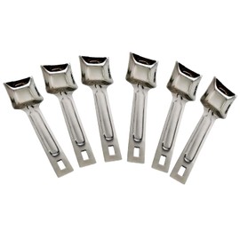 Dynore Stainless Steel Set of 6 Canister Spoons