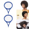 2pcs Hair Racket Twist Combs, Upgraded Hair Brush for Curls,