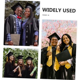 Operitacx Unique Grad Tassels 2024 Tag on Tassel Pendant Stylish Graduation Hat Decor for Polyester Tassels for Photo Sessions