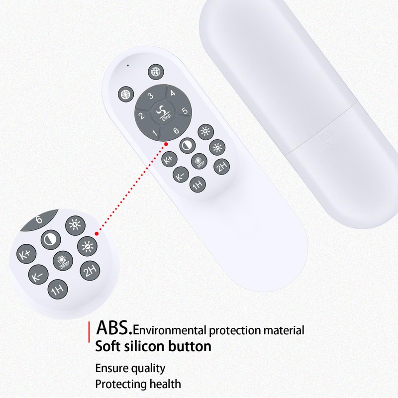 CLVIZCXOM Replacement Remote Control Compatible with Ceiling Fans with Lighting