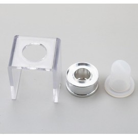 3 Set DIY Lipstick Mold Tool Set Silicone Lipstick Lip Balm Making Lips Mold Set Cosmetic DIY Mold for 12.1mm Lipstick Tube