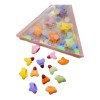 1 Estuche Mini Labiales En Forma D Estrella Kawaii 6