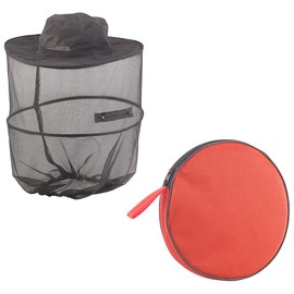 Semptec Urban Survival Technology Mosquito Hat: Compact Foldable Hat with Integrated Mosquito Net, 300 Mesh, Black (Mosquito Hat, Mosquito Hat with Net, Head Protection Mosquitoes)