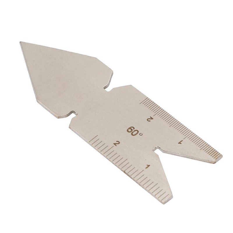 Stainless Steel Fishtail Center Gauge Screw Thread Lathe Cutting Tool