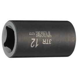 Tone 3TR-12 Tornado Socket, 3/8 inch (9.5 mm) Drive, Width of Both Sides 0.5 inches (12 mm)