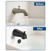 All Metal Bathtub Spout with Diverter, 5.3 Inch Tub Spout,