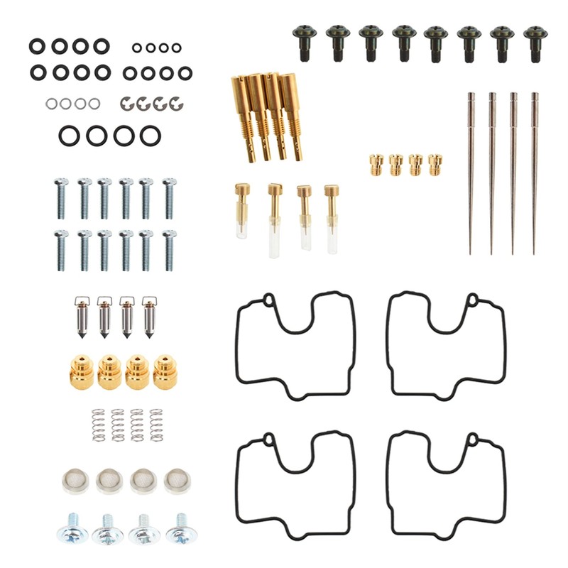 WFLNHB 4-Pack Carb Carburetor Repair Kits Replacement for Yamaha YZF