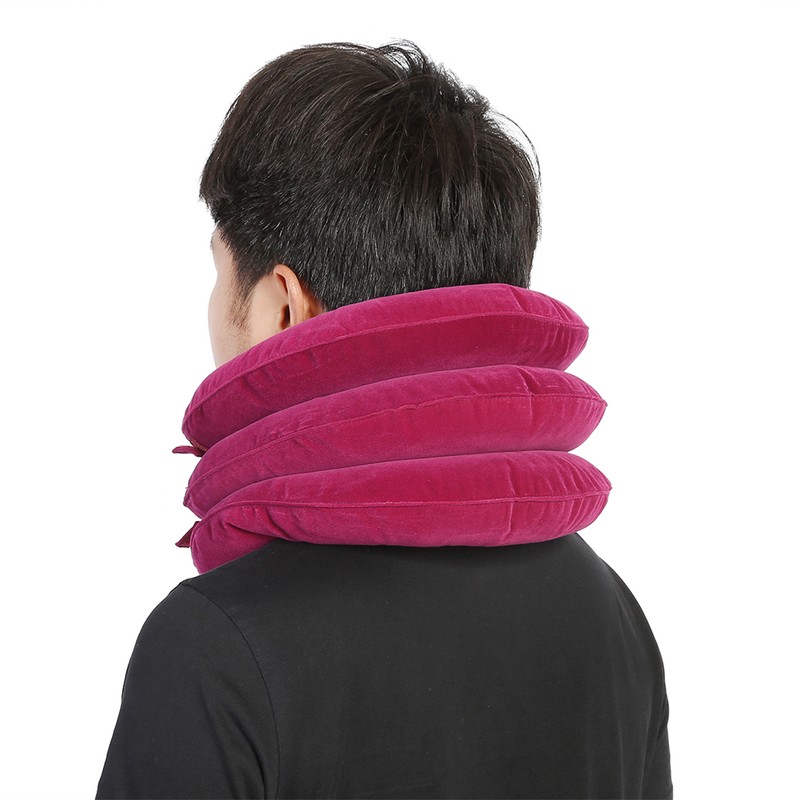 Portable Lightweight Inflatable U Shape Cervical Neck Stretcher Traction Device
