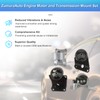 ZumuraAuto Set of 4 Transmission Engine Motor Mount, Compatible with