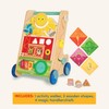 Battat – Wooden Activity Walker – 9 Educational Activities –