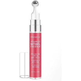 LANEMAY Crema para Ojos con Retinol y Ceramidas - Aplicador de Bola de Masaje 360° - Reduce Ojeras, Bolsas, Hinchazón y Líneas Finas - Hidratante y Aclarante para Mirada Cansada - 15ml