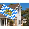 3×5 FT German Bavaria Lion Flag, Large 100D Germany Bayerisch