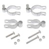 Chain Link Fence Gate Hinge Kit | Two 1 3/8"
