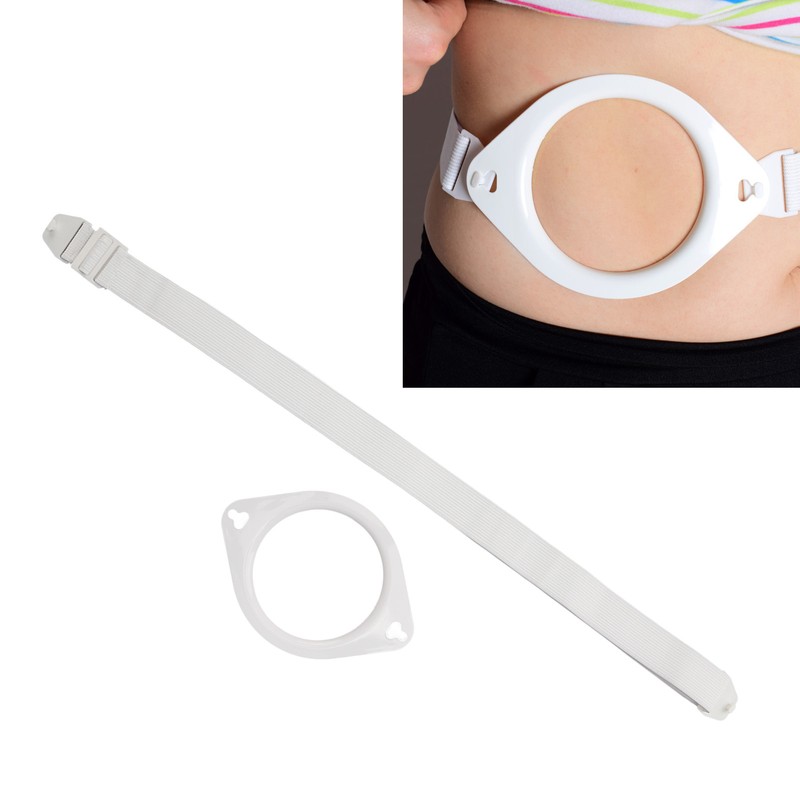 Ostomy Reinforcement Belt Length Adjust Smoothing Surfaces Colostomy Bag Fixation