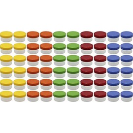 Frühes Forschen 60 Ointment Tins 6 ml Contents with Coloured Lids