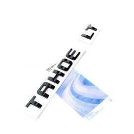 Yoaoo Black Tahoe Lt Nameplate Emblems Letter Badge Alloy 3D for Tahoe Glossy