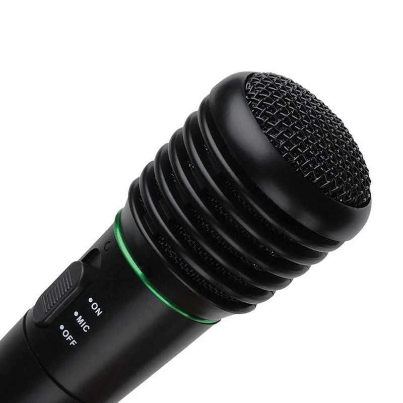 Supersonic Professional Microphone w Mic Cable, Wireless Adapter & Receiver