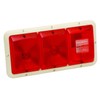 Bargman 30-84-002- Taillight #84 Recessed Triple Horizonal Red, Red, Backup