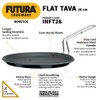 Hawkins Futura Non-stick Induction Compatible Flat Tava Griddle, 10" Induction,