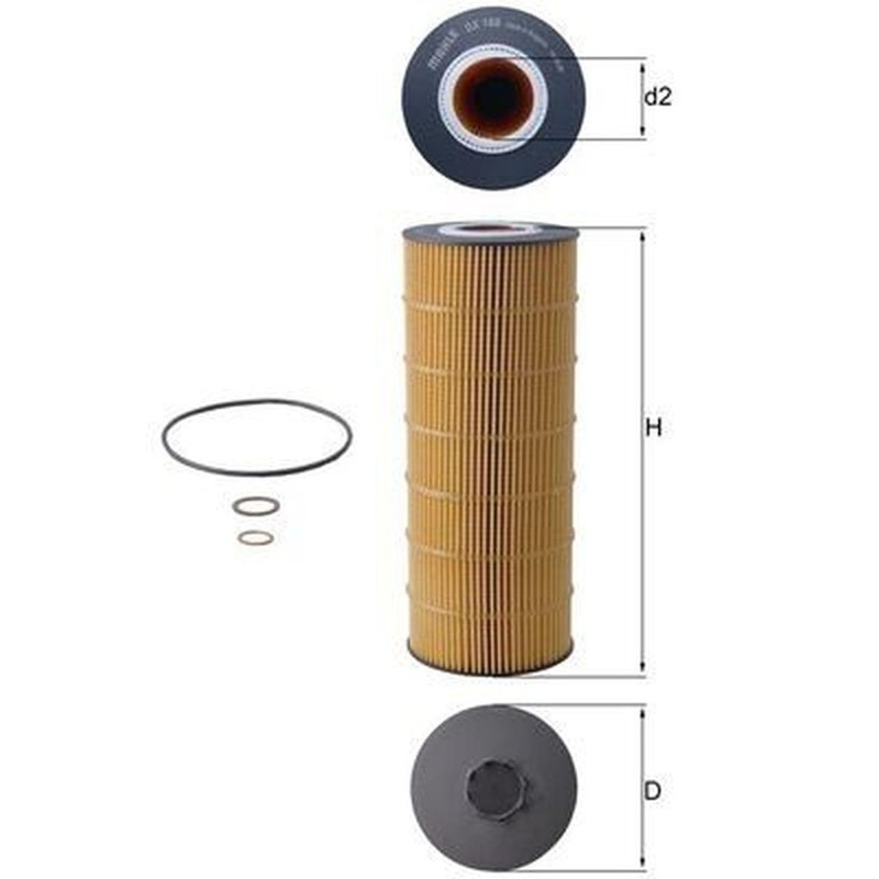 Knecht OX 168D Oil Filter