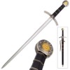 K Exclusive Middle Ages Medieval Crusader Short Broadsword (Jerusalem Rose)