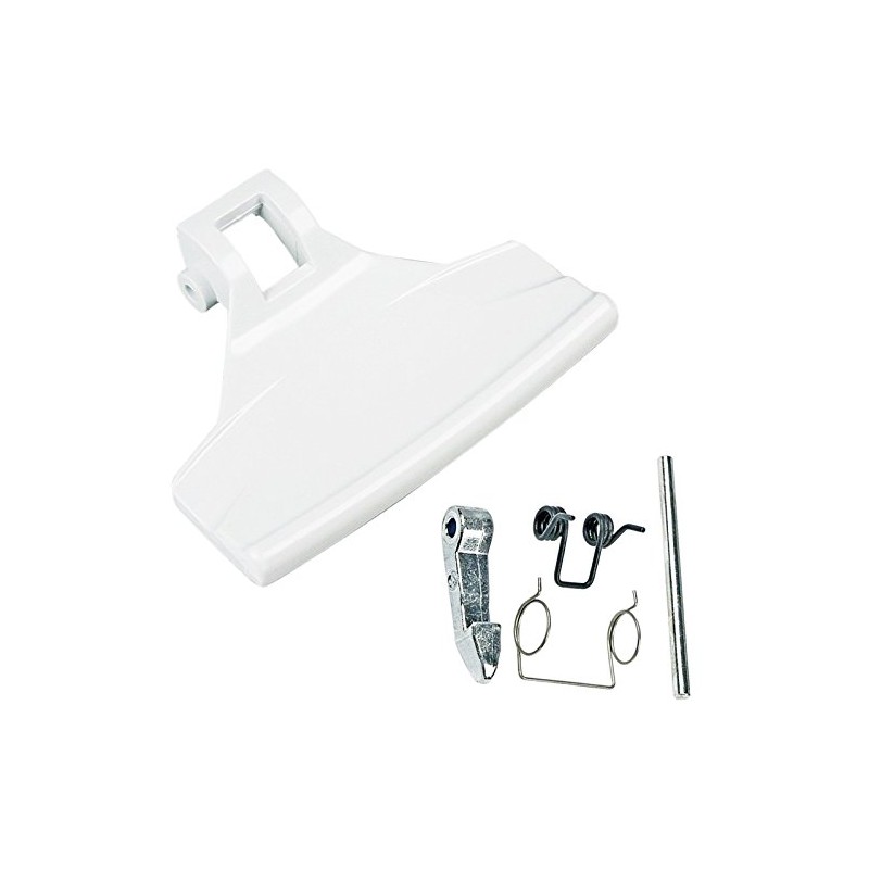 SPARES2GO Door Handle Lever Latch Kit for Zanussi Washing Machines