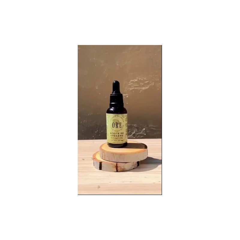 Aceite De Orégano, Ore, 30 Mls Gotero Individual Sabor Orégano