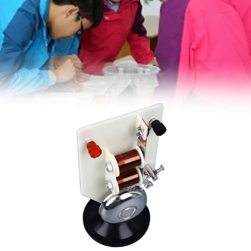 Experimental Electric Bell, Educational DC Electric Bell, Vertical Acoustic Demonstration