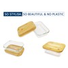 DE Glass Food Storage Containers with Bamboo Lids – 4