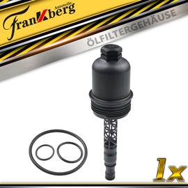 Frankberg Oil Filter Housing Cover for C-Class W204 C204 S204 E-Class W212 A207 C207 S212 SLK R172 200 250 2007-2021 2711800338