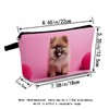 MoCaliduccious Pomeranian Makeup Bag for Women Travel Cosmetic Organizer Bag