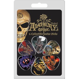 Its Alive & Alchomy Gothic Guitar Picks (Sold As a Set)