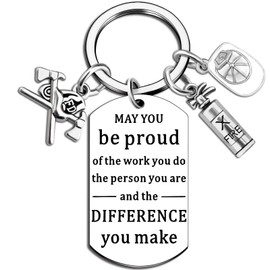 WXCATIM Firefighter Gifts: Keychain Fire Fighter Accessories For Men